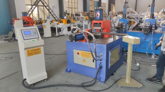 Ηλεκτρονική μηχανή διάτρησης υδραυλικών σωλήνων CH60 Μηχανή διάτρησης κυλίνδρων σωλήνων από ανοξείδωτο χάλυβα