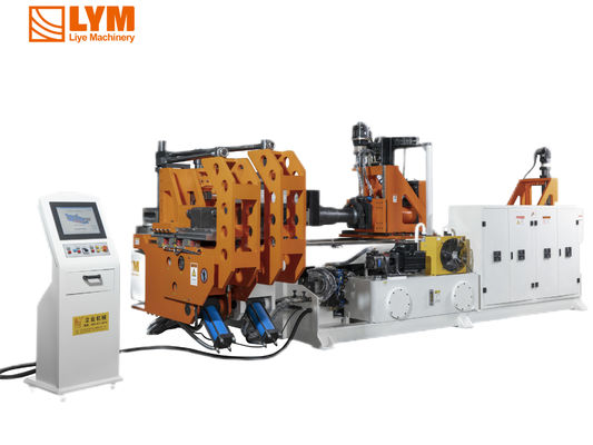 DW130CNC10A3S-T αυτόματη μηχανή κάμψης σωλήνων CNC 5,5 ιντσών 10 άξονων με κάμψη ώθησης