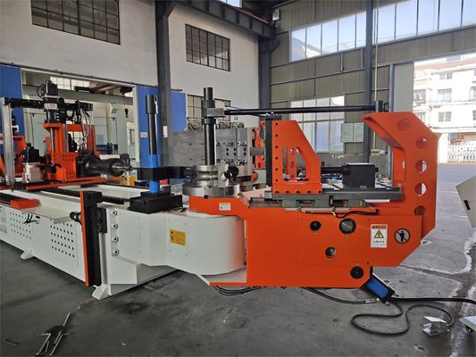 DW130CNC10A3S-T αυτόματη μηχανή κάμψης σωλήνων CNC 5,5 ιντσών 10 άξονων με κάμψη ώθησης